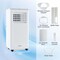 Costway 8000 BTU Portable Air Conditioner 3-in-1 Freestanding Air Cooler with Dehumidifier 5000 BTU(8000BTU ASHRAE)